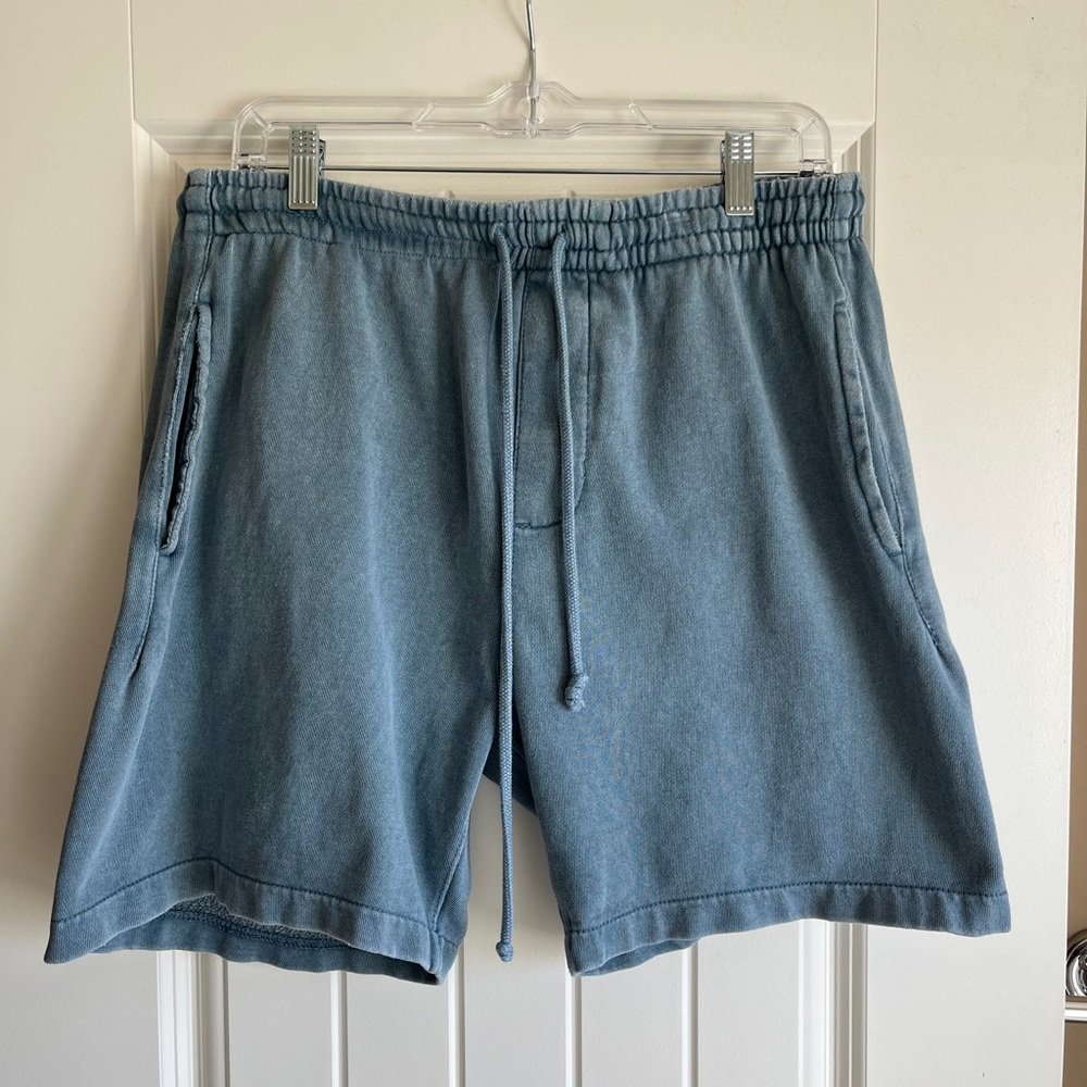 PacSun Blue Basic Fleece Sweat Shorts
